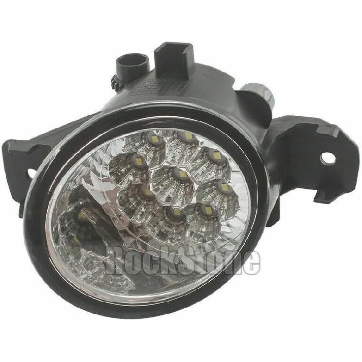 Pair of 9 LED Bumper Fog Light Driving Lamps Compatible with Altima Sentra Rogue FIT OE 26155-89927, 26150-89927; NI2593117, NI2592117