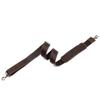 Men's Retro Crossbody Bag Strap - Cowhide Leather, Crazy Horse Finish, Adjustable Length, with Shoulder Pad, European and American Style.