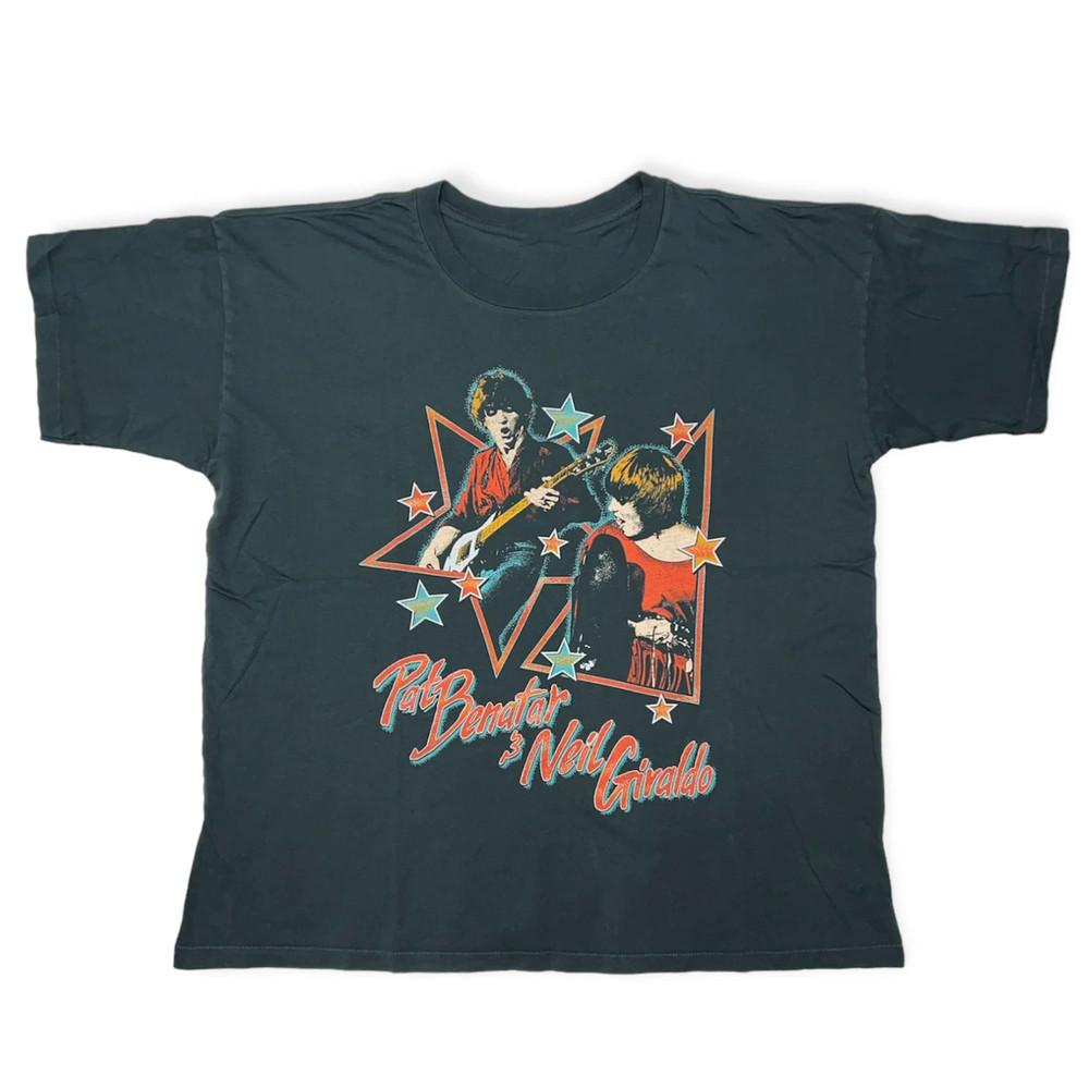 Neil Giraldo Pat Benatar Live Shirt Black Classic Unisex S-5XL 1H0632 Unisex T-Shirt S