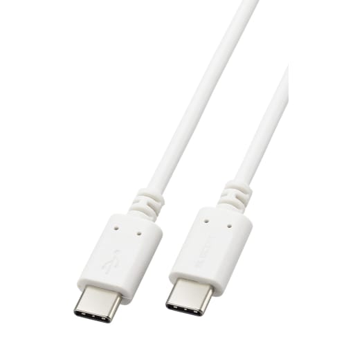 

Кабель ELECOM USB Type-C USB-C и USB-C 60 Вт USB PD совместимый 1 м 2 [совместим с Macbook iPad Xperia Galaxy AQUOS OPPO Pixel и т. д.] Белый [Проверено