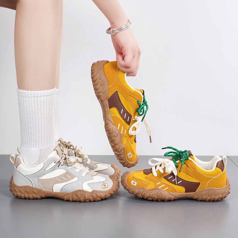 Autumn 2025 Women's Plus Size Versatile Fashion German Training Shoes, Sizes 36-42