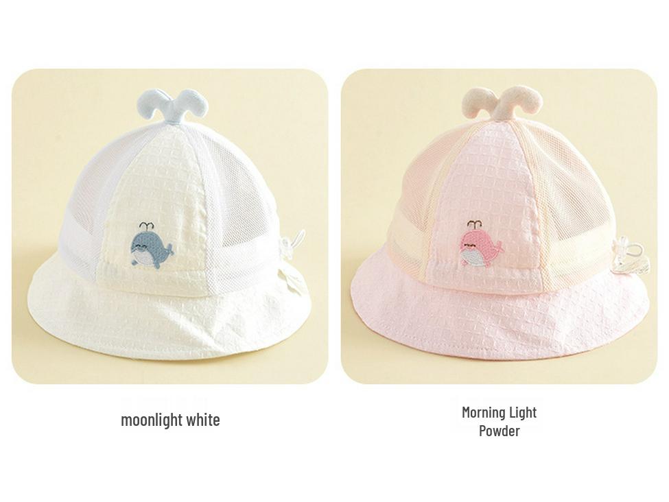 Baby's Cute Whale Sun Protection Bucket Hat