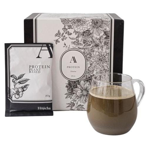 

MYNATURA Soy Protein, Individually Wrapped, for Women, No Artificial Sweeteners, Hojicha Green Tea, 10 Billion Lactic Acid Bacteria, Moringa, Gluten-F