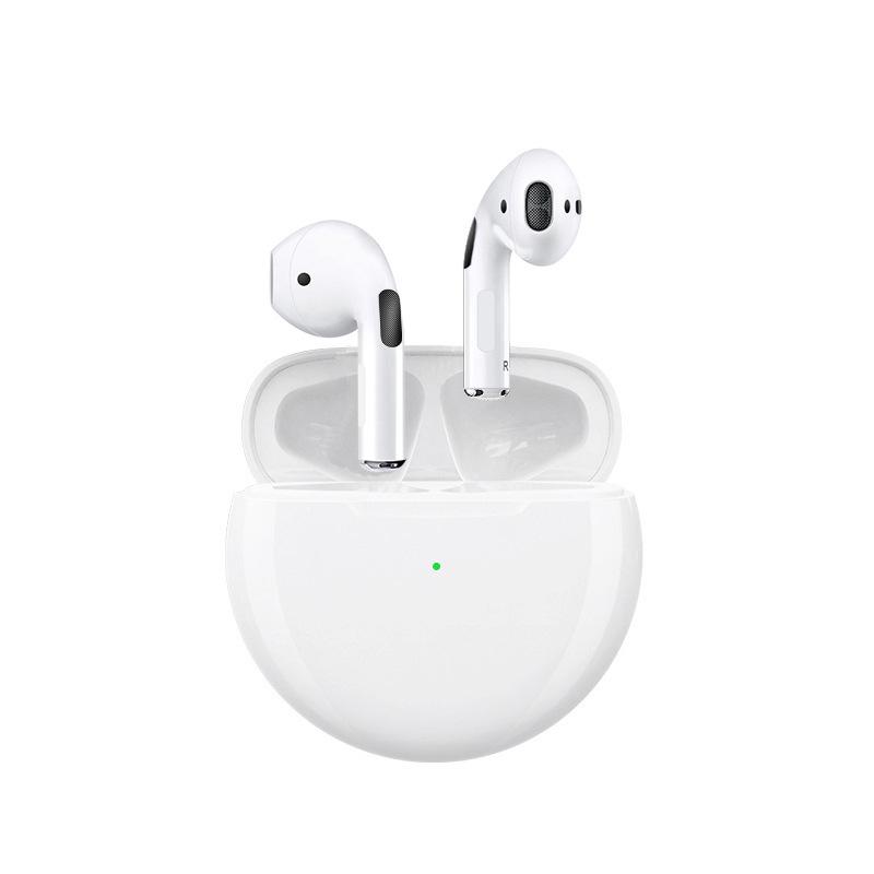 Zestaw słuchawkowy Bluetooth Pro6: 6. generacja, redukcja szumów, długi czas pracy na baterii, bezprzewodowe akcesorium mobilne.
