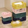 Foldable Storage Basket Wardrobe Organizer Box Kitchen Bathroom Accessories Gadgets For Clothes Toy Spices Condiments Vegetables