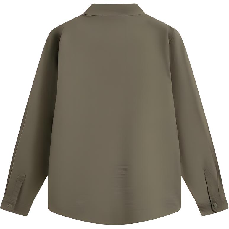 Li Ning Sports Casual Minimalist Solid Color Jacket Men Jackets Green AJDV037-6