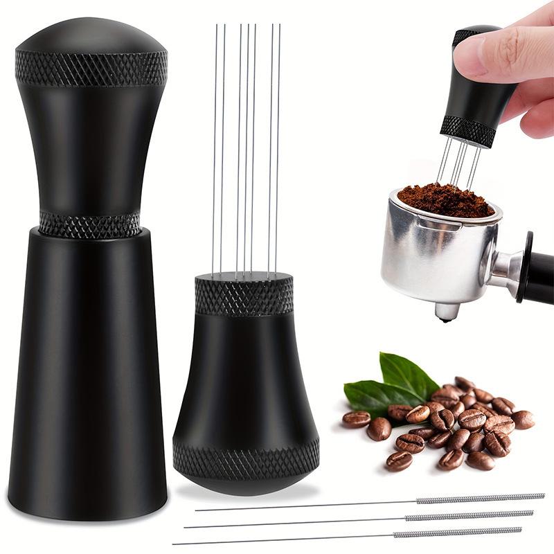 WDT Espresso Distribution Tool Stainless Steel Needle Coffee Stirrer Dosing Ring Coffee Barista Accessories