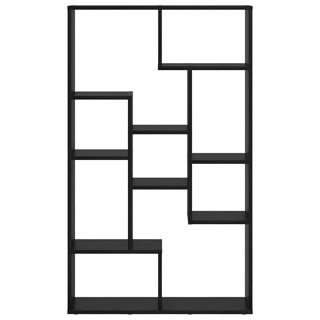 8 Tier Bookshelf 72 x 20 x 120.5 cm Engineered Wood