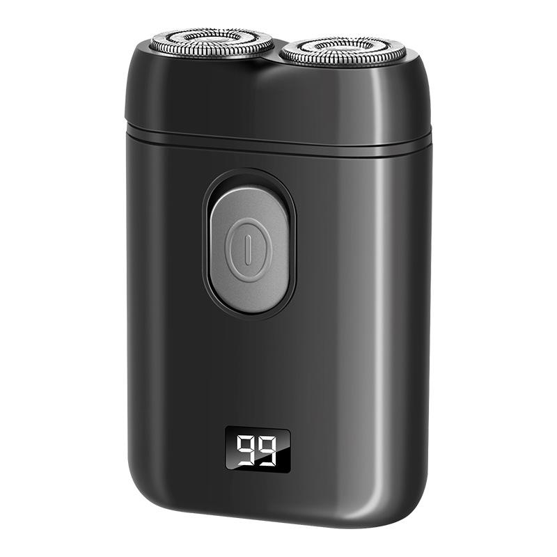 Portable Rechargeable Men's Double-Head Mini Electric Travel Shaver