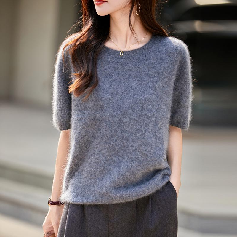 2025 Women s Loose Fit Brushed Knit Wool Cardigan Sweater Plus Size for Spring Autumn One Size 4100₽