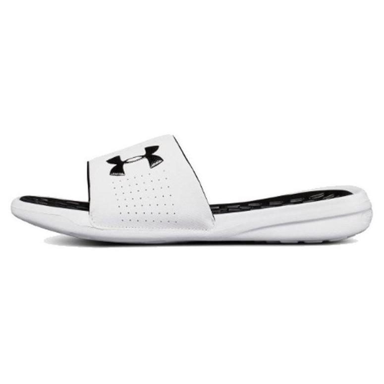 Under Armour Playmaker Fixed Strap White Black Men s 3000061-102 EU 40