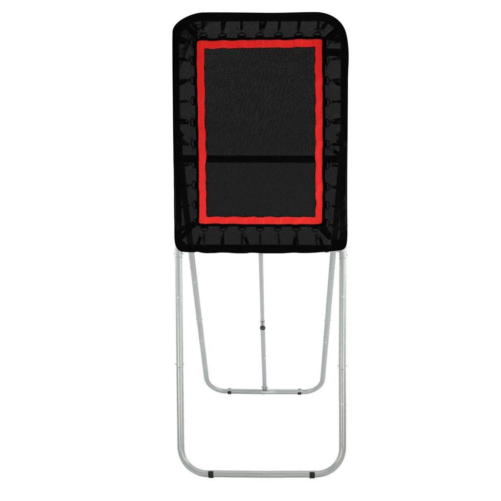 Folding Lacrosse Rebounder for Backyard, 3x4 Ft Volleyball Bounce Back Net, Pitchback Throwback Baseball Softball Return Training Screen, Adjustable