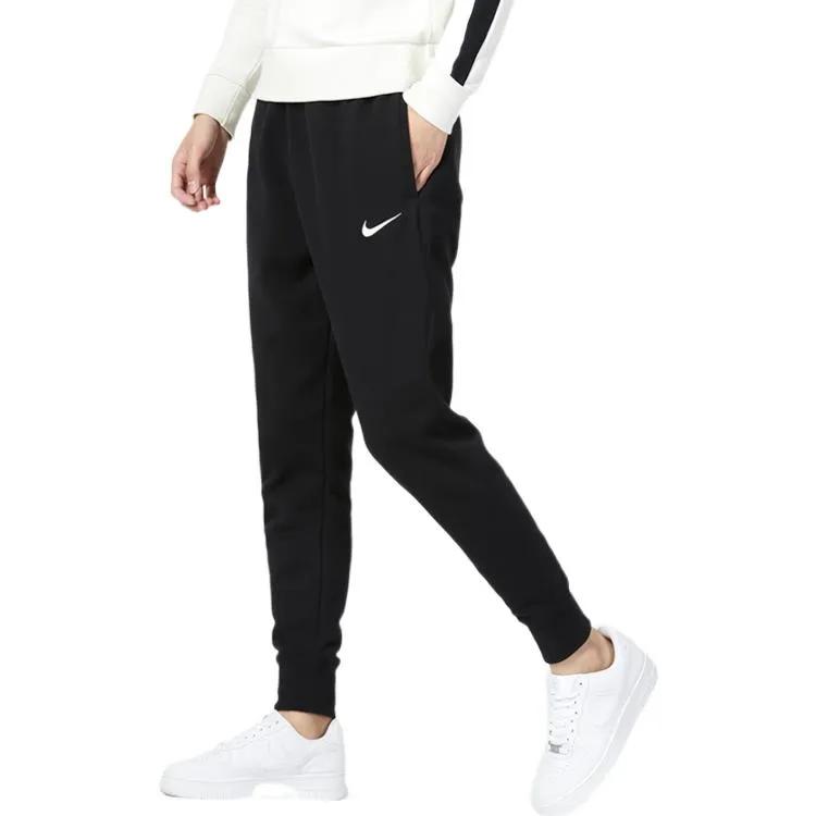 Nike Knitted Sweatpants Men's Black Moderate Straight Fit Pants (Unisex) Knitted Sweatpants FB7663 010