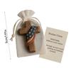 YHOPE Handheld Wooden Cross Band Encouragement Gift Pocket Small Cross For Grasping/Holding/Praying/Fingertips Stress Relief