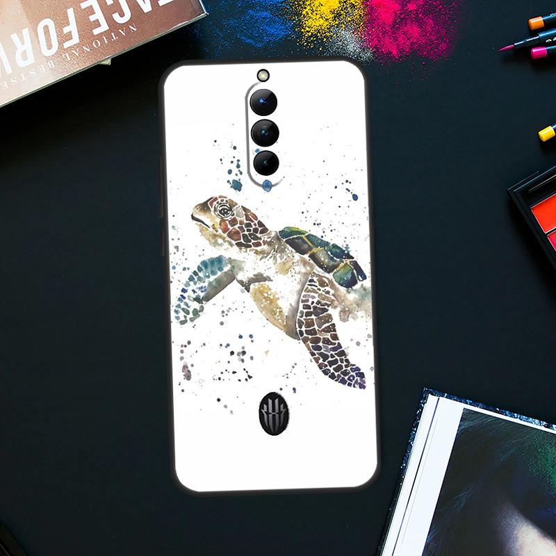 

Чехол Морская Черепаха для ZTE Nubia Red Magic 9 Pro Plus RedMagic 8 8S Pro Plus 6 7 6S 7S Pro 5S 6R 5G Red Magic 6s Pro