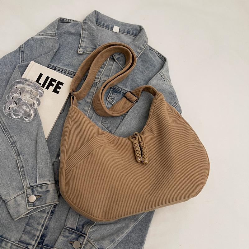 Сумка хобо женская сумка через плечо большая вместительная сумка для поездок на работу — фото 13