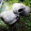 Cichlid Stone Aquarium Rock Shrimp Breeding Cave Hideaway Fish Tank Decoration
