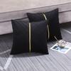 1 Stuk Fluweel Kussenhoezen 45*45cm Leer Goud Decoratieve Bank Kussenhoes Luxe Moderne Sierkussenhoezen