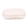 8 Compartments Tablets Case with Sealed Silicone Lid Moist Proof Portable Travel Tablets Organizer