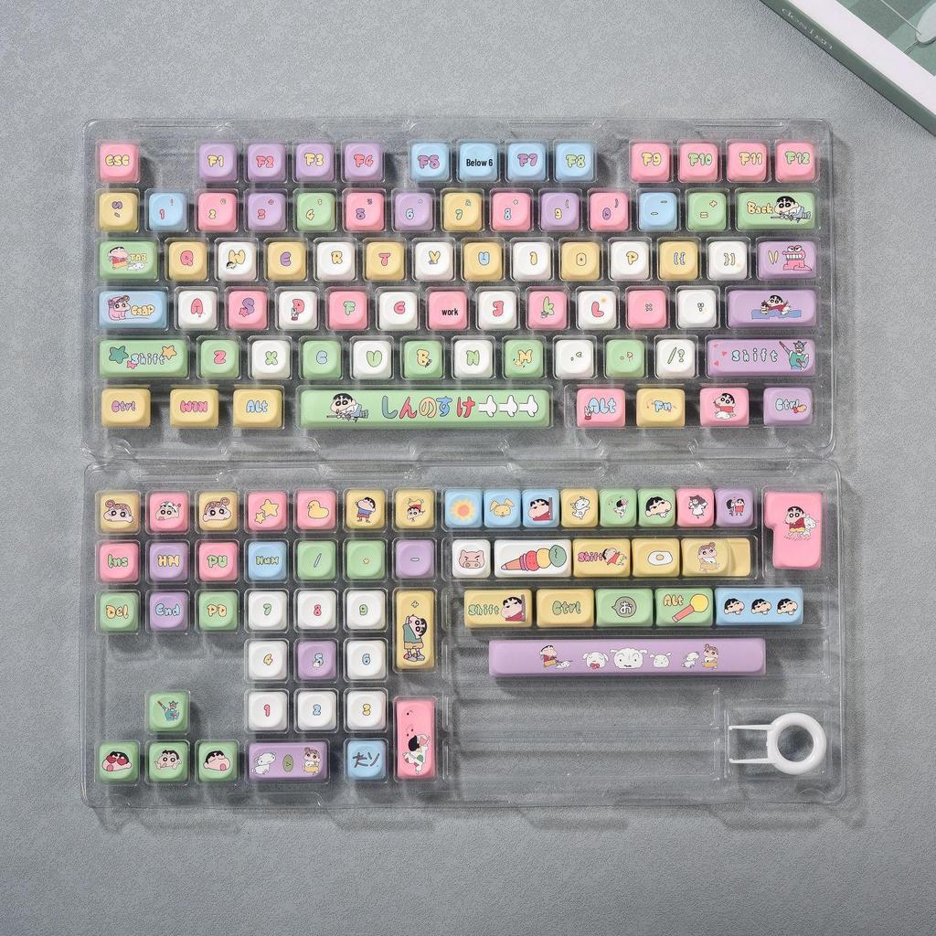Customized Cute Dog-Themed Keycaps for Mechanical Keyboards