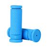 Handlebars Grip 1 Pair for Mountain Use and Casual Cycling Gear, Rubber Short Style with Textured Touch for Daily Use