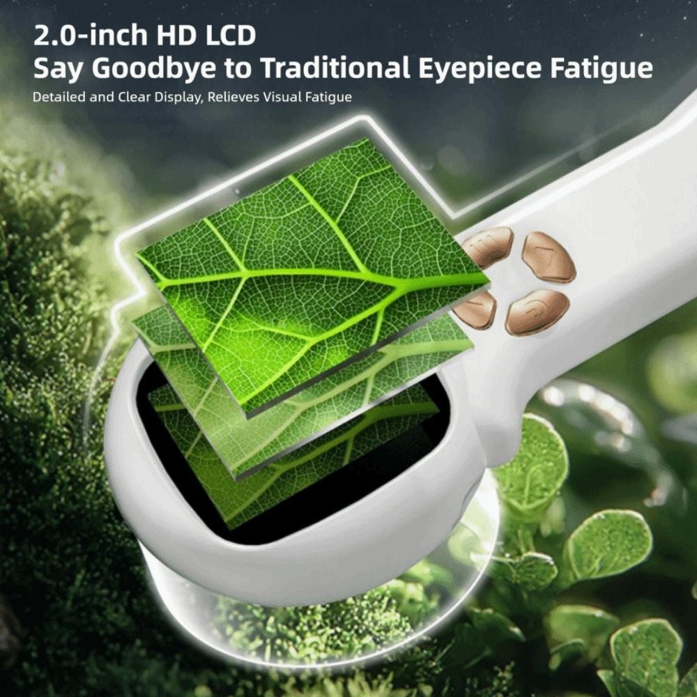 Portable Children's Digital Microscope HD Kids Microscope Insect Magnifier