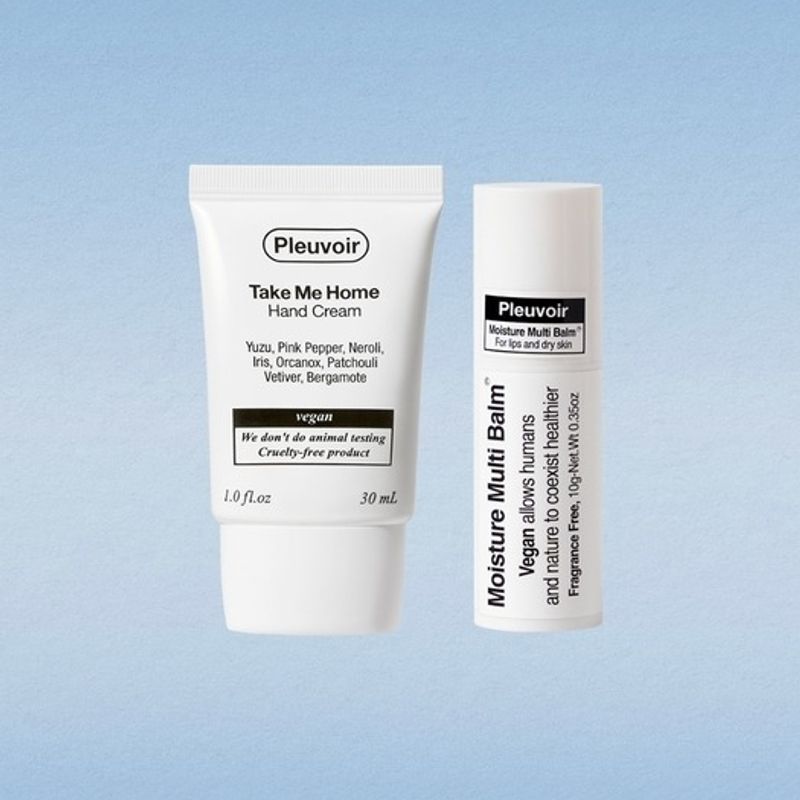 The White Collection Lip & Multi-Balm & Hand Cream Set (Choose 1 of 3) Take Me Home