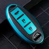 Car Key Case Cover for Nissan Leaf Micra Qashqai J11 J10 X Trail T32 Fob Versa Note Patrol Key Cover AccessoriesTPU Leather