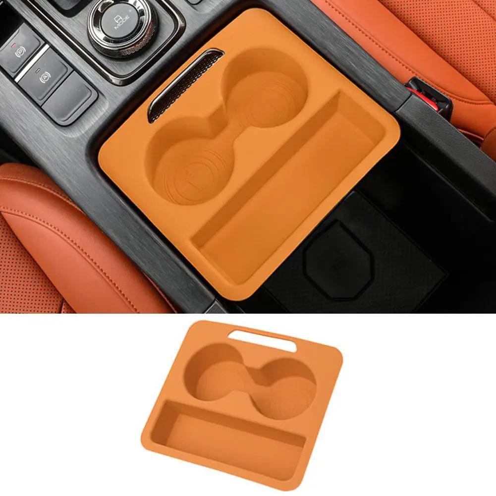 Car Central Control Sliding Box Silicone Pad For Haval H9 2025-2025 Modified Auto Armrest Box Protective Pad Car Accessorie V4P2