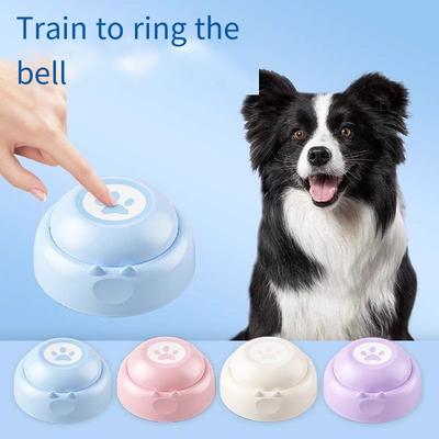 1PC Dog Toys Pet Communication Sound Buttons Talk Interactive Training Recordings Sound Artifacts Squeeze Cat Supplies