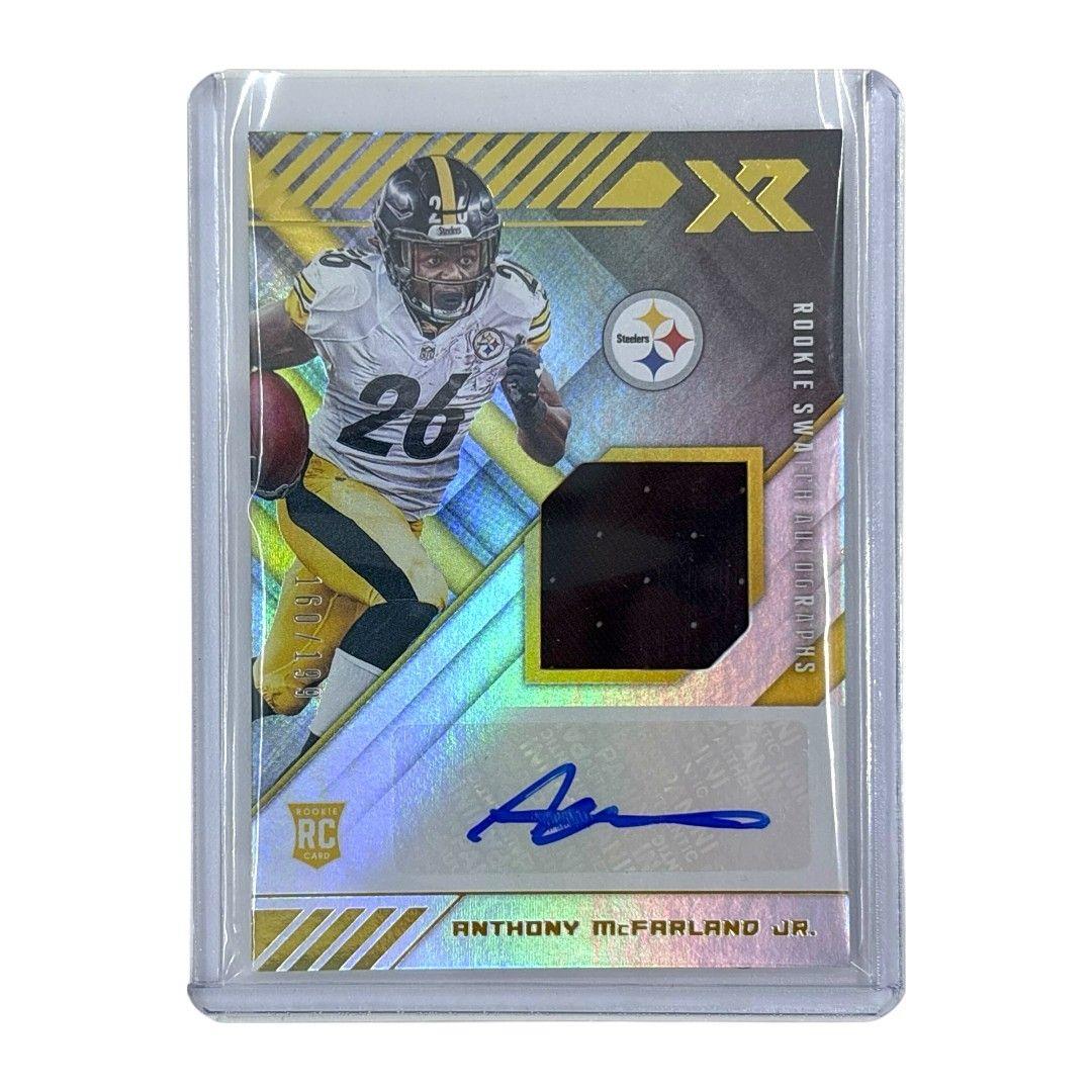 Used PANINI NFL Card Xr ANTHONY MCFARLAND JR. STEELERS 160/199 #RSA-AM Free Shipping Used IT1