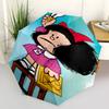 1pc Mafalda Umbrella Portable 8-rib Structure Suitable for All Seasons, Home, Travel, Outdoor Umbrella
