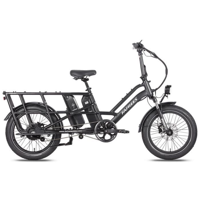 Fafrees FF20 CUV - Vélo cargo électrique - 250 W - 48 V - 24 Ah - Moyeu 20 pouces - Vitesse maximale 25 km/h - Noir