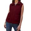 Fashionable Ladies  Winter Temperament Lambswool Thickened Velvet Warm Vest