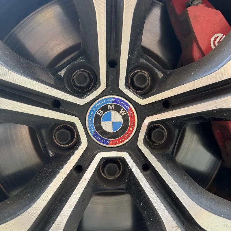 BMW GROUP 4Pcs 56MM 68MM Car Wheel Center Hub Cover Caps BMW M M5 E39 E46 E60 E90 F01 F10 F30 G01 G20 G21 G30 G11 F15 X5 X3 1 CUY1