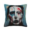 Marilyns Mansons Pillow Case Print Pillow Cover Cute Funny Pillowcases For Couch Sofa Bedroom