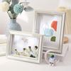 1Pc Nordic - Style 6 - Inch Creative Photo Frame - Tabletop & Wall - Mountable, 3D Hollow Design