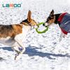 LaRoo Teddy Hund Dental Kauspielzeug Langlebig für Kleine Runde Frisbee 18cm Stressabbau und Mittel für Haustierintelligenz Schwimmendes Trainingsspielzeug, Hunde,