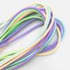 Two-pack student exam training fitness sports racing jump rope with pen-style handle and solid PVC rope