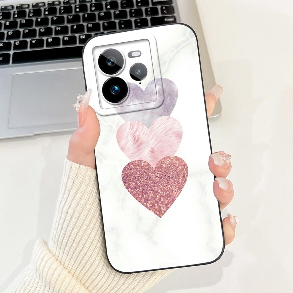 For Realme GT7 Pro 5G Case RMX5010 Cute Fashion Cartoon Cover Soft TPU Phone Case For Realme GT 7 GT7 T GT7T 5G Back Cover Coque
