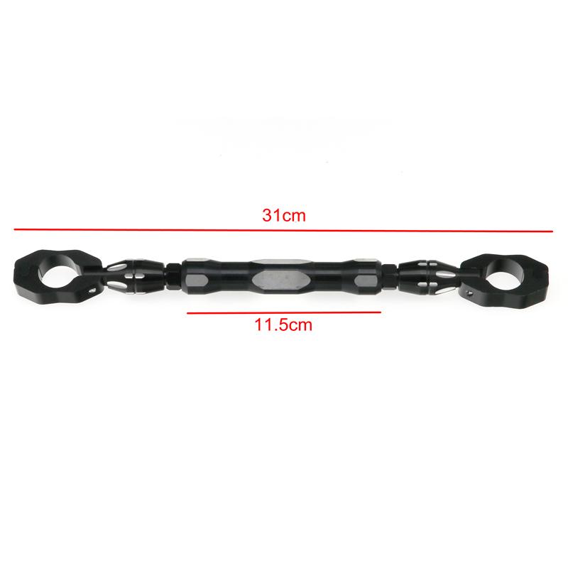 LMoDri Motorcycle Adjustable Balance Crossbar 7/8" 22mm Handlebar Strengthen Lever