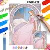 Oil Painting Handmade Diy Princess Aurora Art Prints Gifts Home Decorations