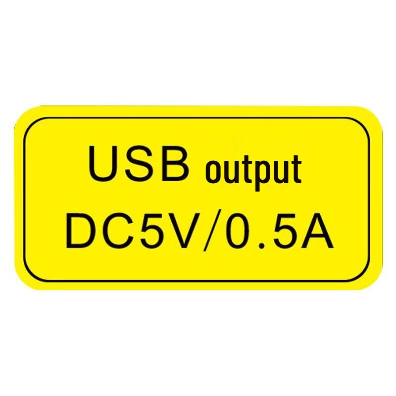 HK-5083 Emergency Stop Safety Warning Label