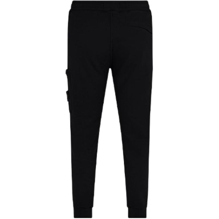 STONE ISLAND Garment Dyed Cargo Pants Black 731564520-V0029