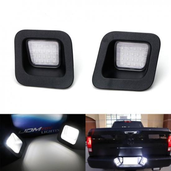 Xenon White Full LED License Plate Light Kit  For 2003-2018 RAM 1500 2500 3500