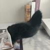 Cute Electric Wagging Plush Tail For Car Remote Control Moving Fox Tail Decoration Universal For Scooter Motorcycle Home Decor