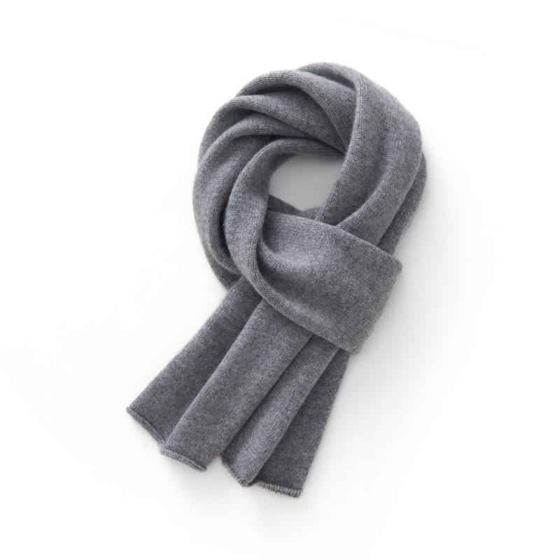 Children's Thick & Warm 35% Cashmere Scarf for Boys & Girls - Windproof Baby & Child Size Neck Warmer