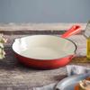 Lilang Enamel Cast Iron Frying Pan