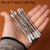 1/2/3/4pcs Useful Adjustable Fittings Replacement Bicycle Parts V Brake Elbow Cable Pipe Brake Cable Pipe