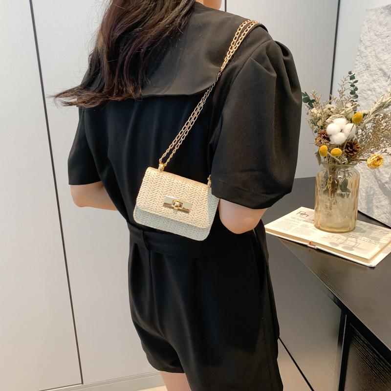 Einfache Lässige Handtasche Umhängetasche Lässige Modische Kleine Tasche Damen Sommer Neu Lässig Retro Kleine Quadratische Tasche